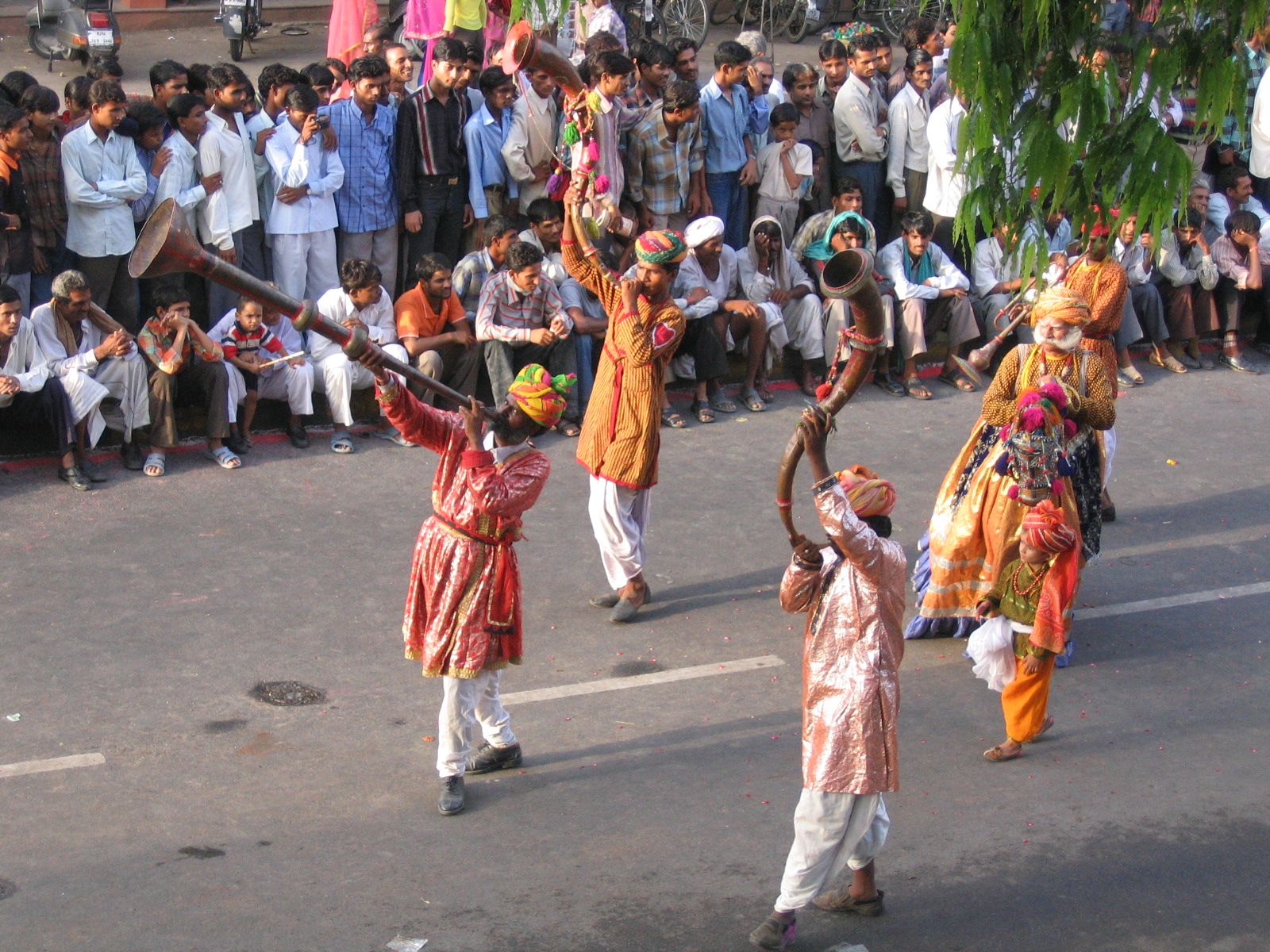 trumpeters, Teej Parade, Jaipur